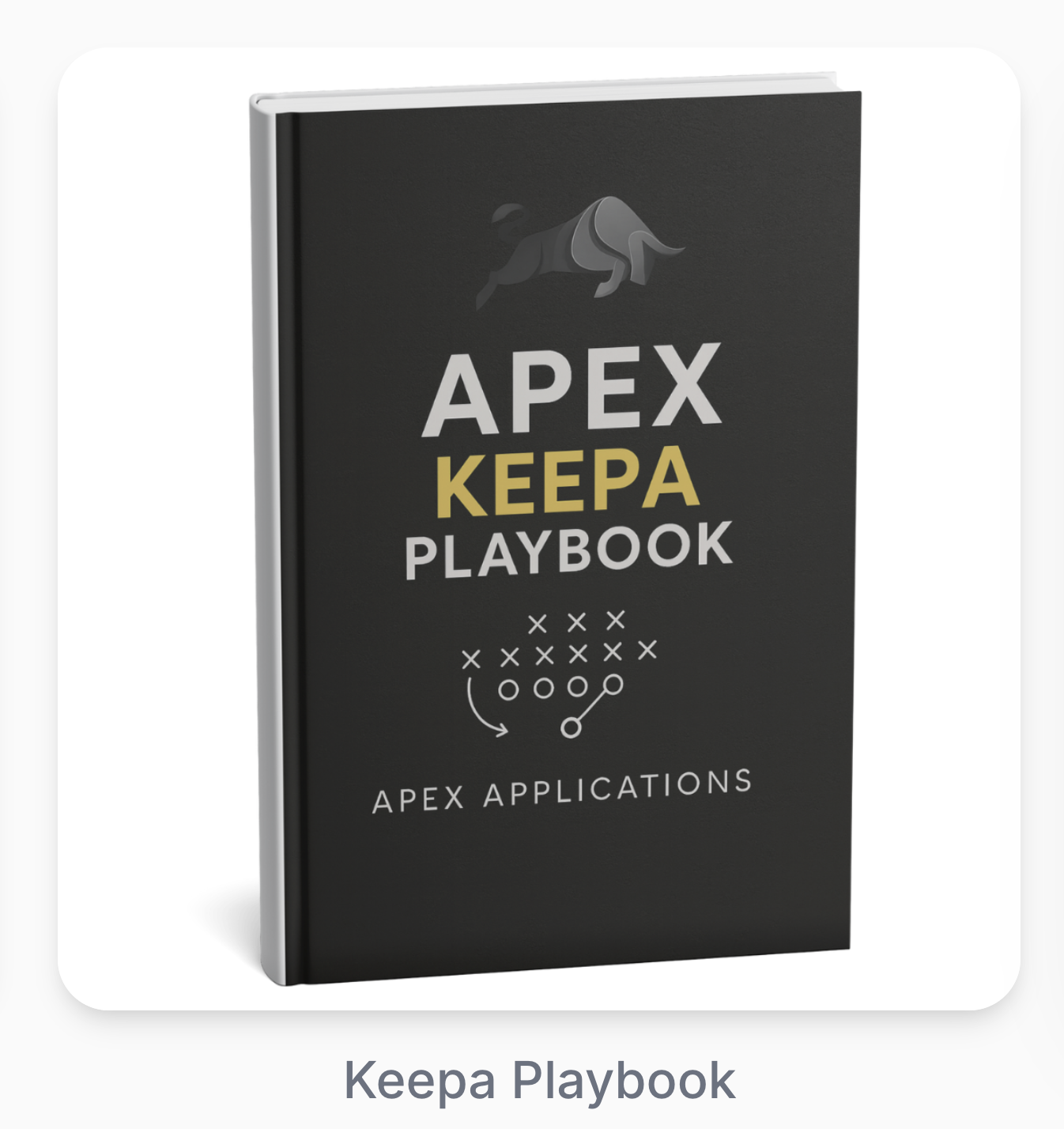 Apex Keepa Playbook cover